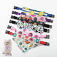 Bandana Ajustable à Motifs Colorés pour Chiens