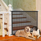 Barrière de Sécurité Pliable en Maille pour Chiens