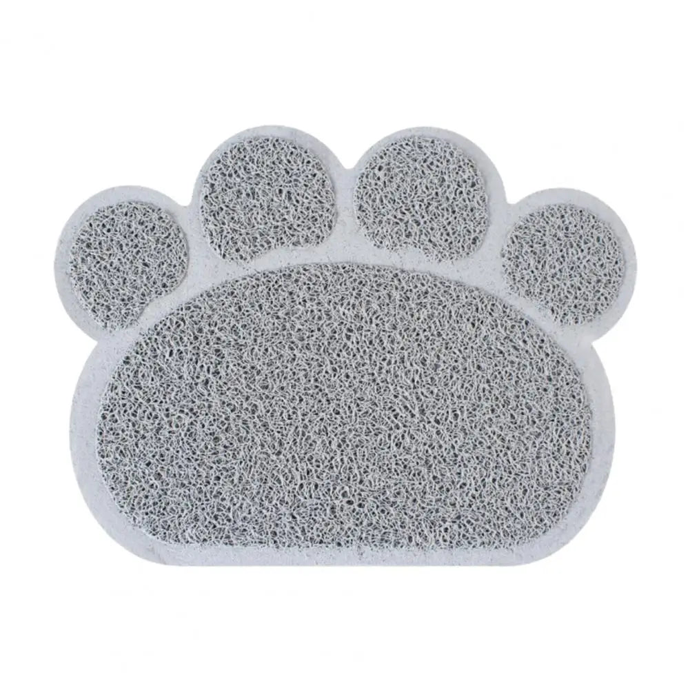 Tapis de Litière Antidérapant en Forme de Patte