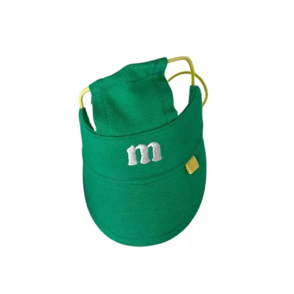 Casquette M pour Chiens et Chats – Casquette Été Ajustable à Motif Brodé
