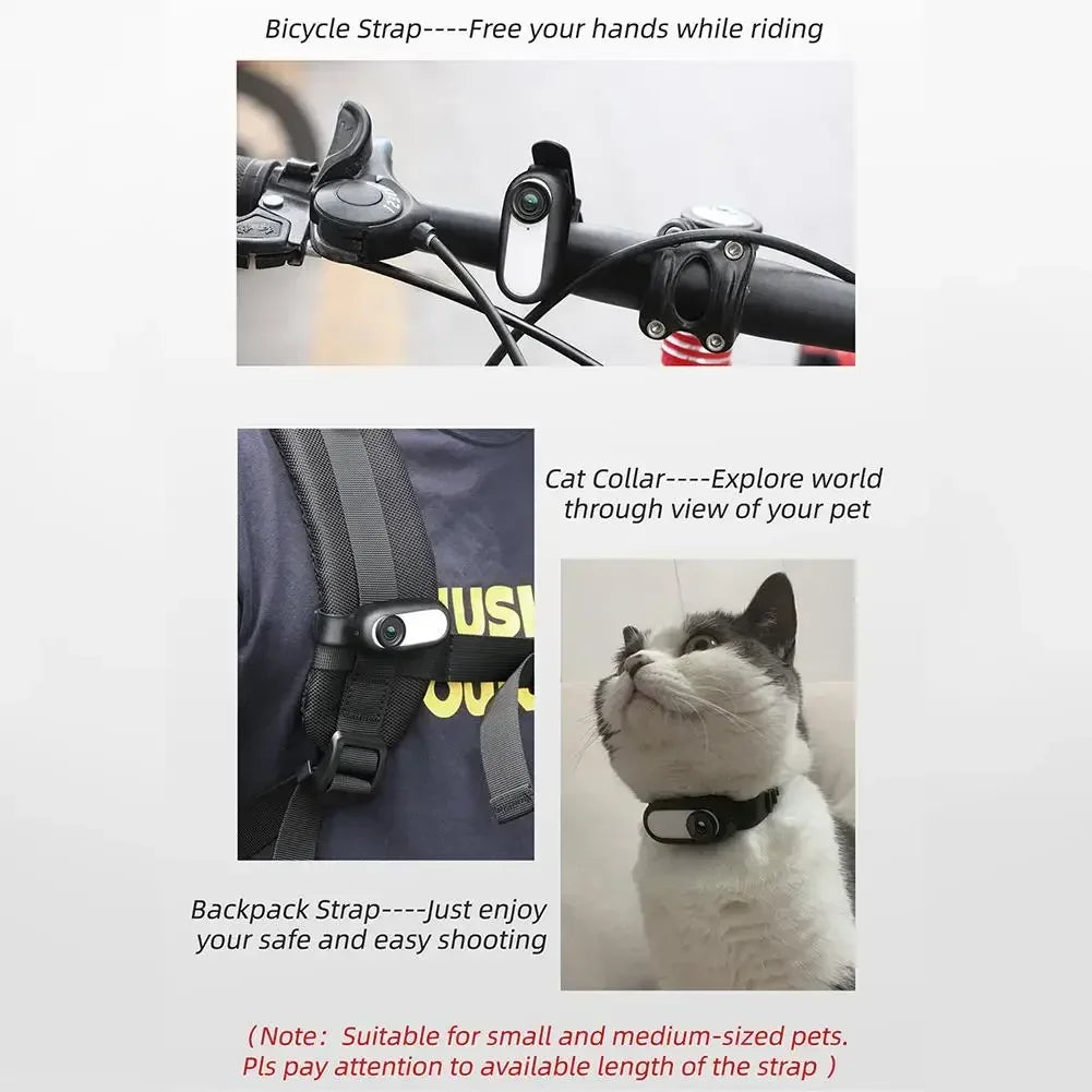 Caméra Sans Fil HD 1080P pour Collier d’Animal