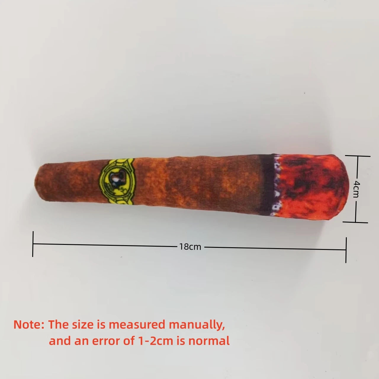 Jouet Cigare Sonore en Peluche pour Chiens