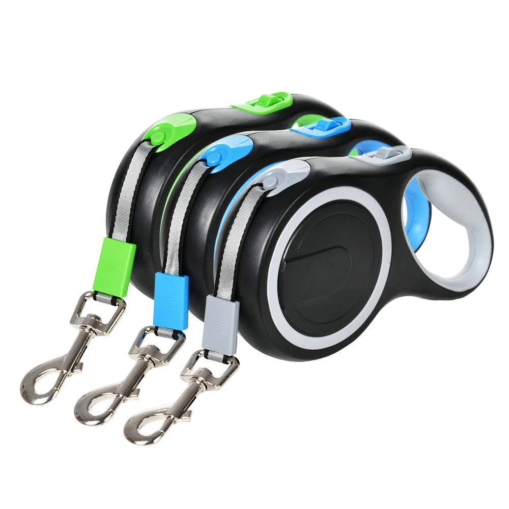 Laisse Enrouleur 5M ou 8M pour Chien