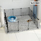 Enclos Modulaire en Grille Métallique pour Animaux