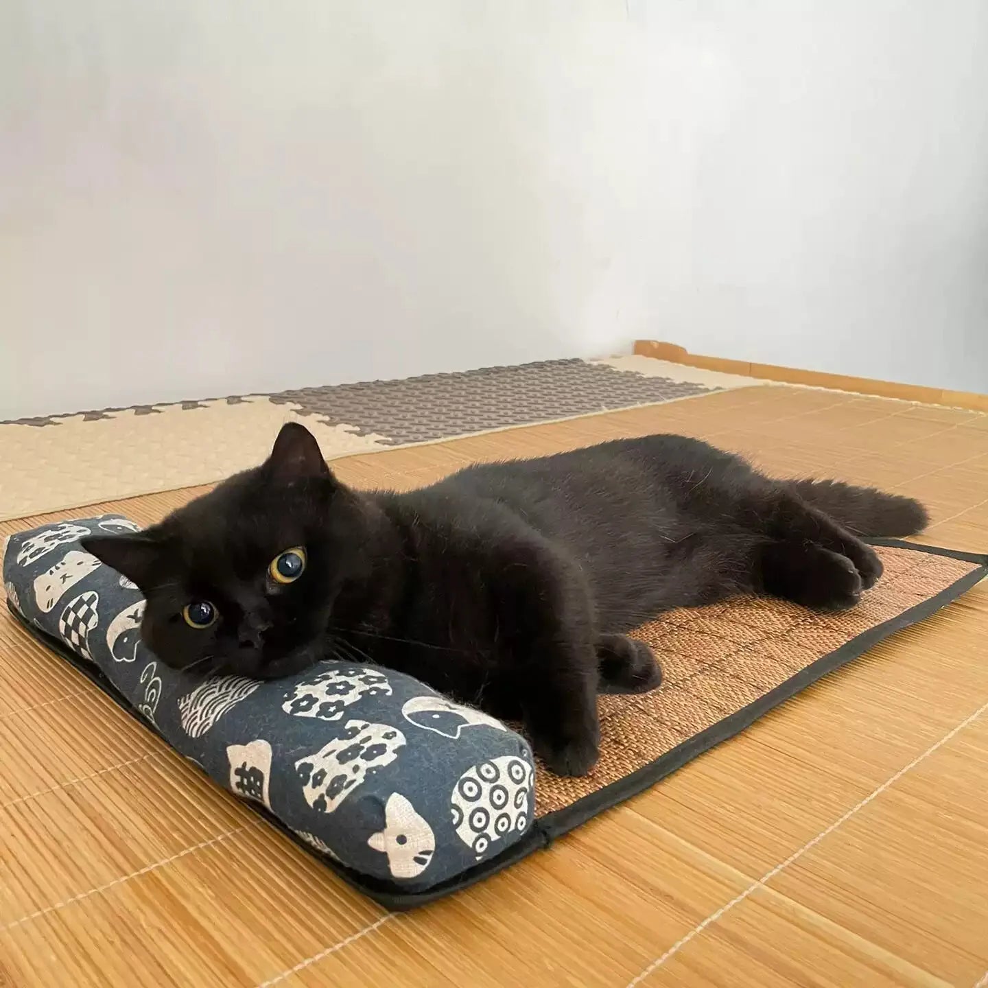 Tapis Rafraîchissant en Rotin pour Animaux