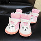 Chaussures Lapin pour Chat et Petit Chien – Baskets PU Antidérapantes
