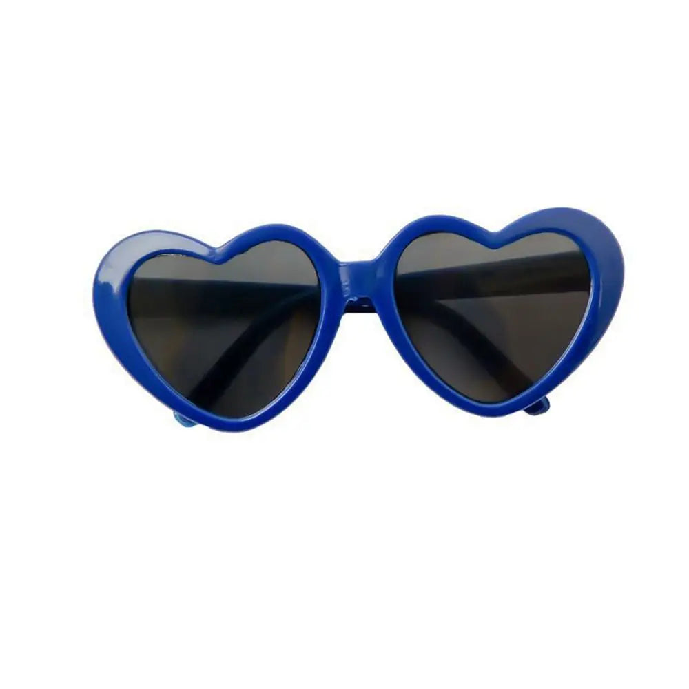 Lunettes en Forme de Cœur pour Chats et Petits Chiens