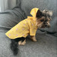 Manteau Imperméable d’Été pour Petits Chiens avec Manches Courtes