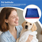 Piscine Carrée Pliable Antidérapante pour Chiens et Chats