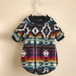 Pull Polaire à Motifs Géométriques pour Chien