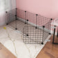 Enclos Modulaire en Grille Métallique pour Animaux