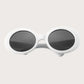 Lunettes Rondes Opaques pour Chats – Accessoire Photo Tendance