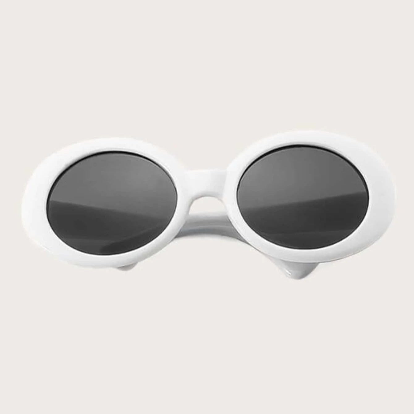 Lunettes Rondes Opaques pour Chats – Accessoire Photo Tendance
