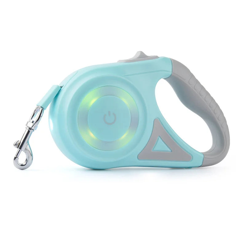 Laisse LED Enrouleur pour Chien