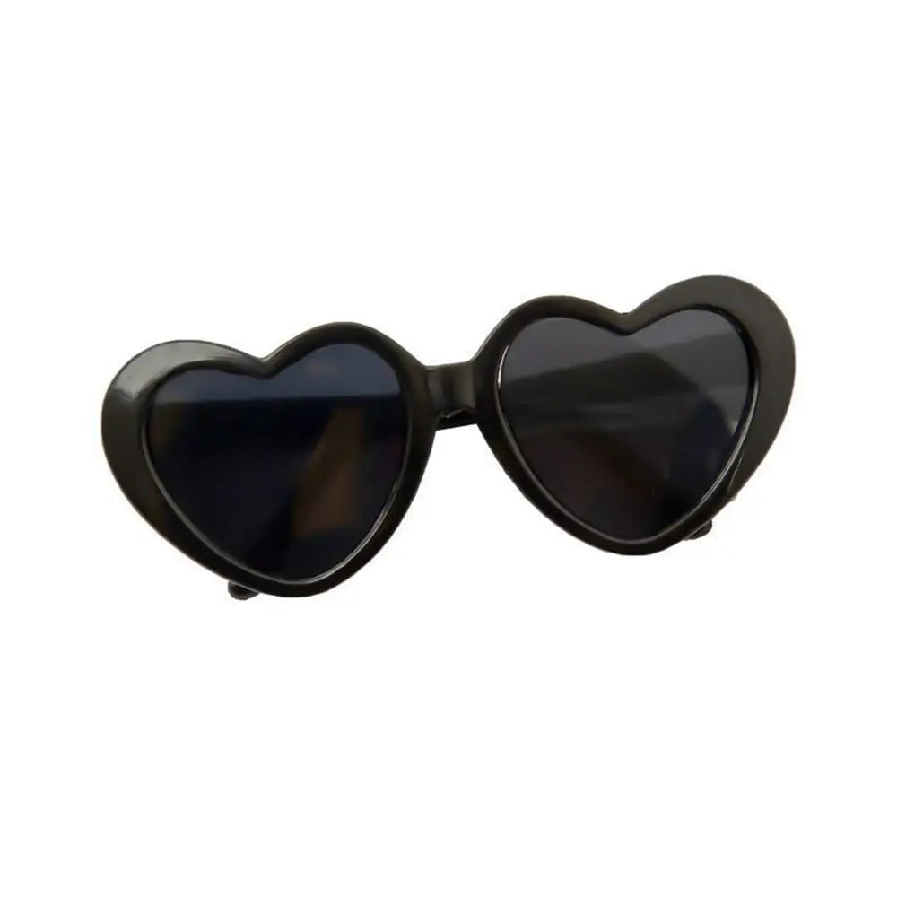 Lunettes en Forme de Cœur pour Chats et Petits Chiens