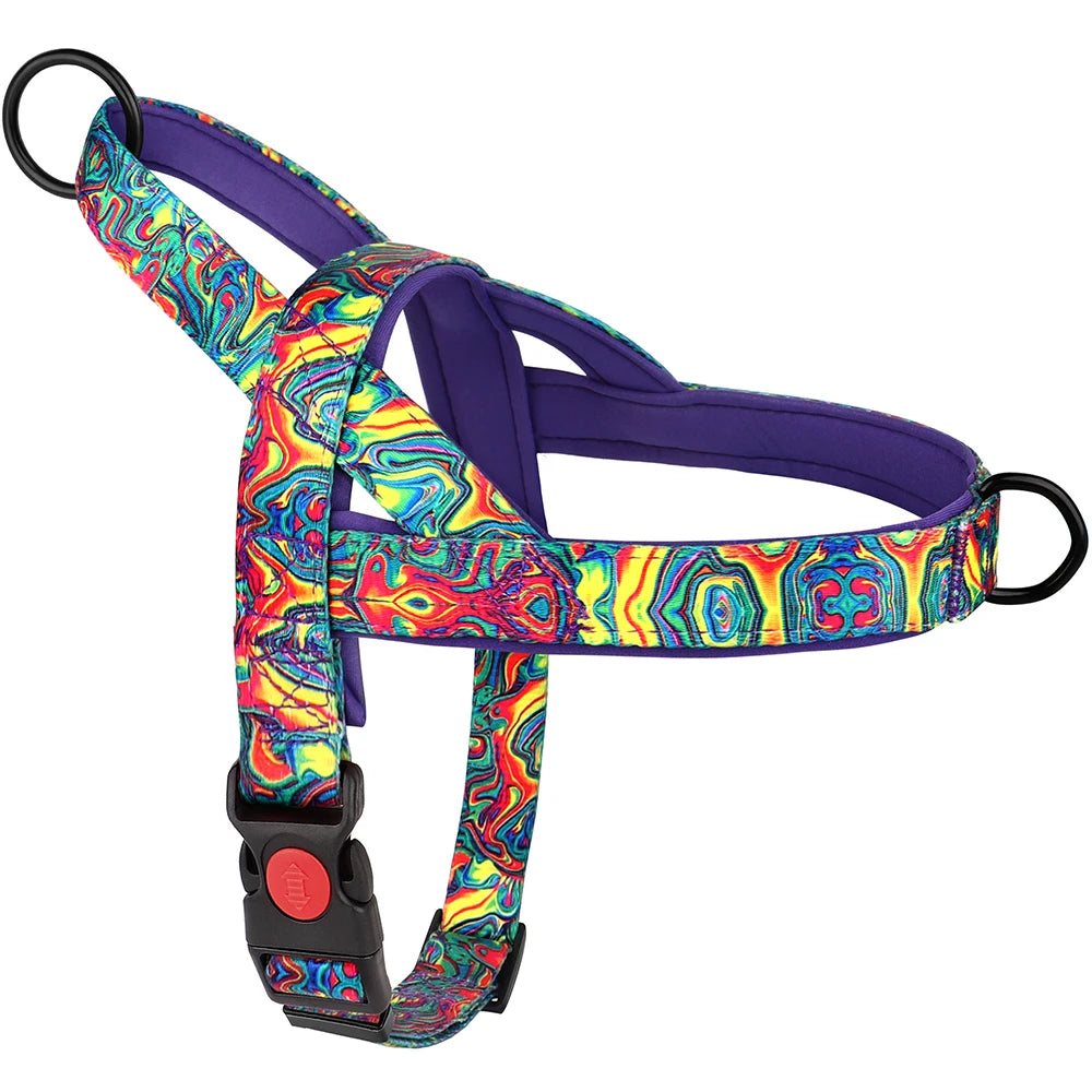 Harnais ajustable en Y Anti-traction pour Chien