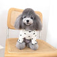 Pyjama Rose à Cœurs Noirs pour Petit Chien