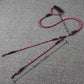 Double Laisse Confort en Corde pour Chien