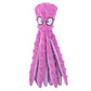 Pieuvre Sonore Multicolore en Peluche pour Chiens