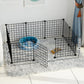 Enclos Modulaire en Grille Métallique pour Animaux
