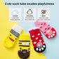 Chaussettes Antidérapantes Motif Canard pour Chiens et Chats – Lot de 4