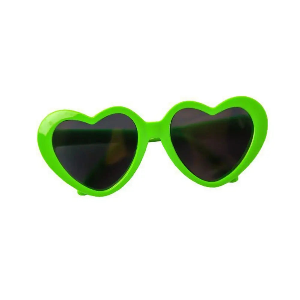Lunettes en Forme de Cœur pour Chats et Petits Chiens