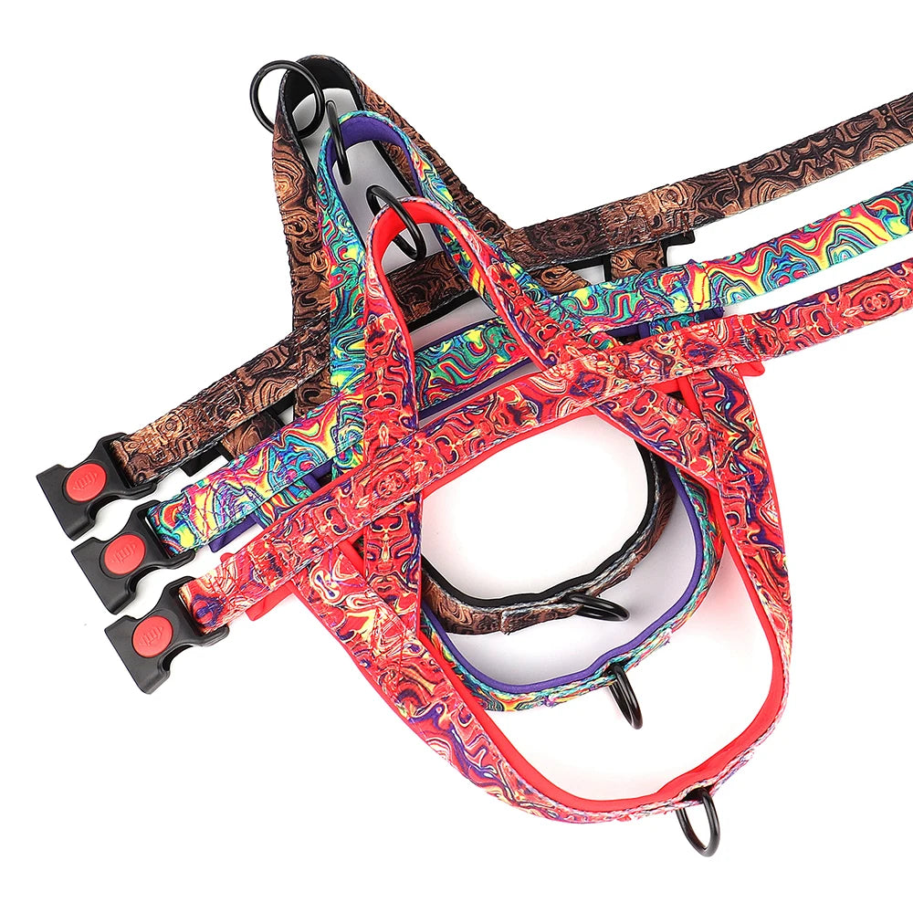 Harnais ajustable en Y Anti-traction pour Chien