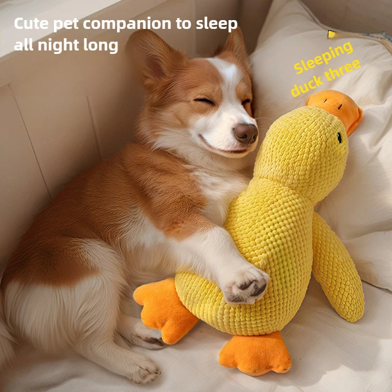 Jouet Canard en Peluche Écologique pour Chiens