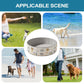 Piscine Pliable Ronde pour Chien Motifs Graphiques