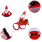 Costume Père Noël Cavalier pour Chiens et Chats