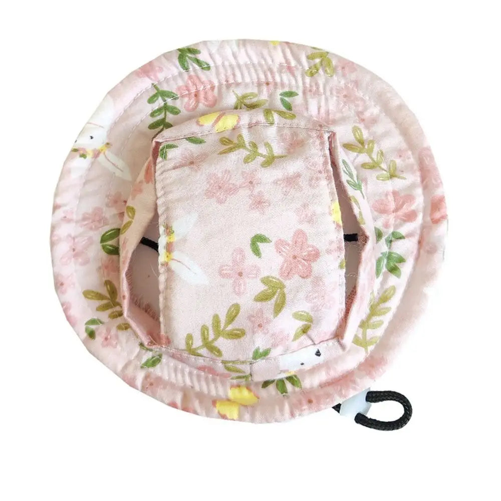 Chapeau de Soleil Réglable pour Chats et Petits Chiens