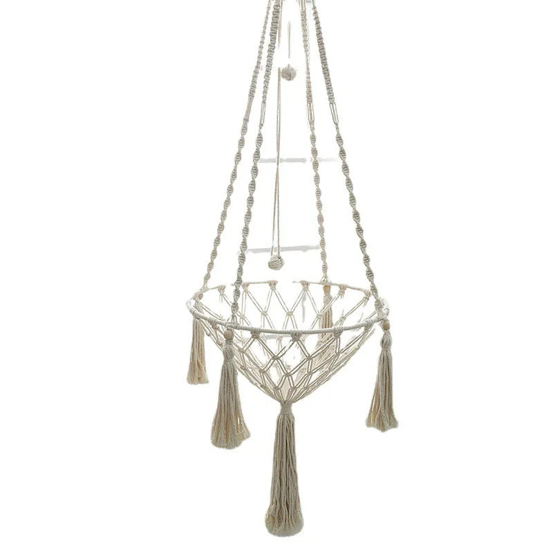 Hamac Suspendu en Corde de Coton pour Chat