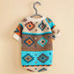 Pull Polaire à Motifs Géométriques pour Chien