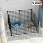 Enclos Modulaire en Grille Métallique pour Animaux