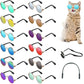 Lunettes Rétro Rondes pour Chiens et Chats Style Hippie