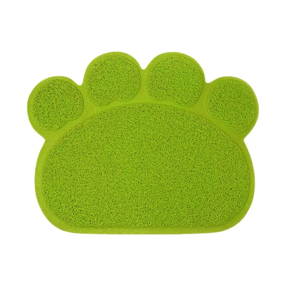 Tapis de Litière Antidérapant en Forme de Patte