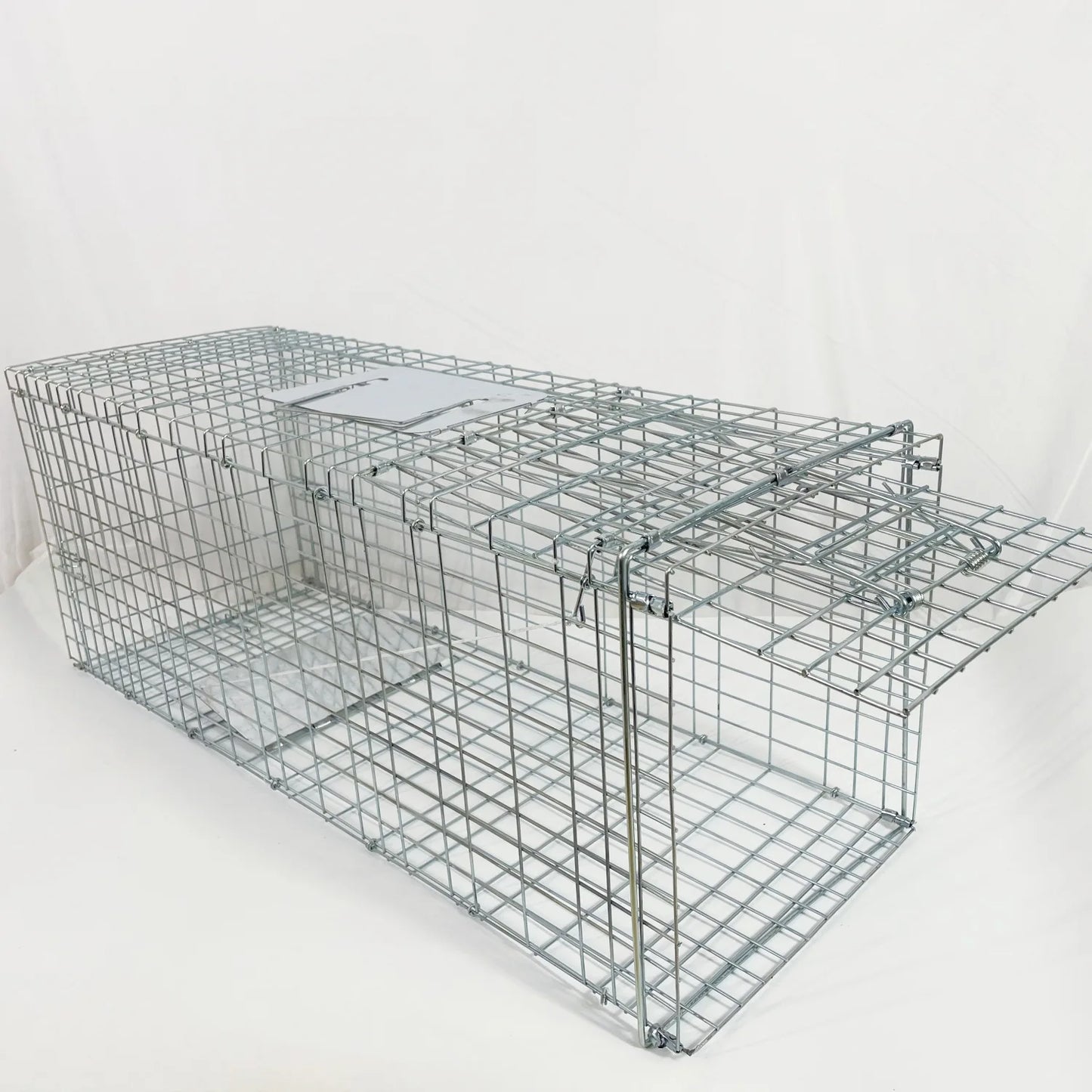 Cage de capture pliable en acier galvanisé pour animaux