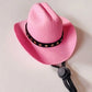 Chapeau Cowboy Ajustable pour Petit Chien ou Chat avec Étoiles