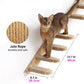 Escaliers Muraux pour Chats en Bois avec Corde en Jute
