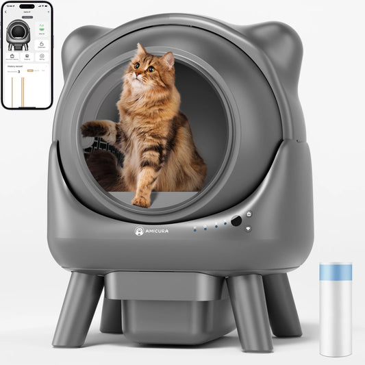 Litière automatique pour chat Amicura Cura X1