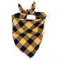 Foulard Bandana à Carreaux pour Chiens – Accessoire en Coton Lavable