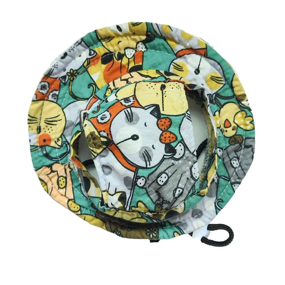 Chapeau de Soleil Réglable pour Chats et Petits Chiens