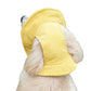 Chapeau Soleil en Velours Côtelé pour Chien avec Trous pour Oreilles