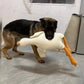 Grande Peluche Canard Blanc Réaliste pour Chiens