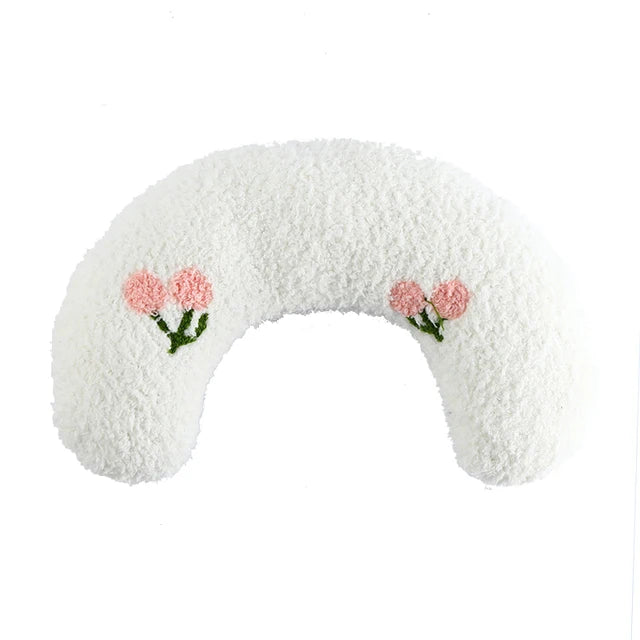 Coussin en U Douillet pour Chats et Petits Chiens