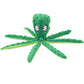 Pieuvre Sonore Multicolore en Peluche pour Chiens