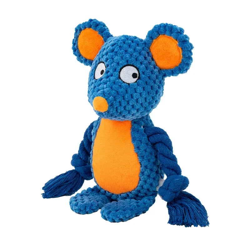 Peluche Animaux Rigolos avec Couineur pour Chiens
