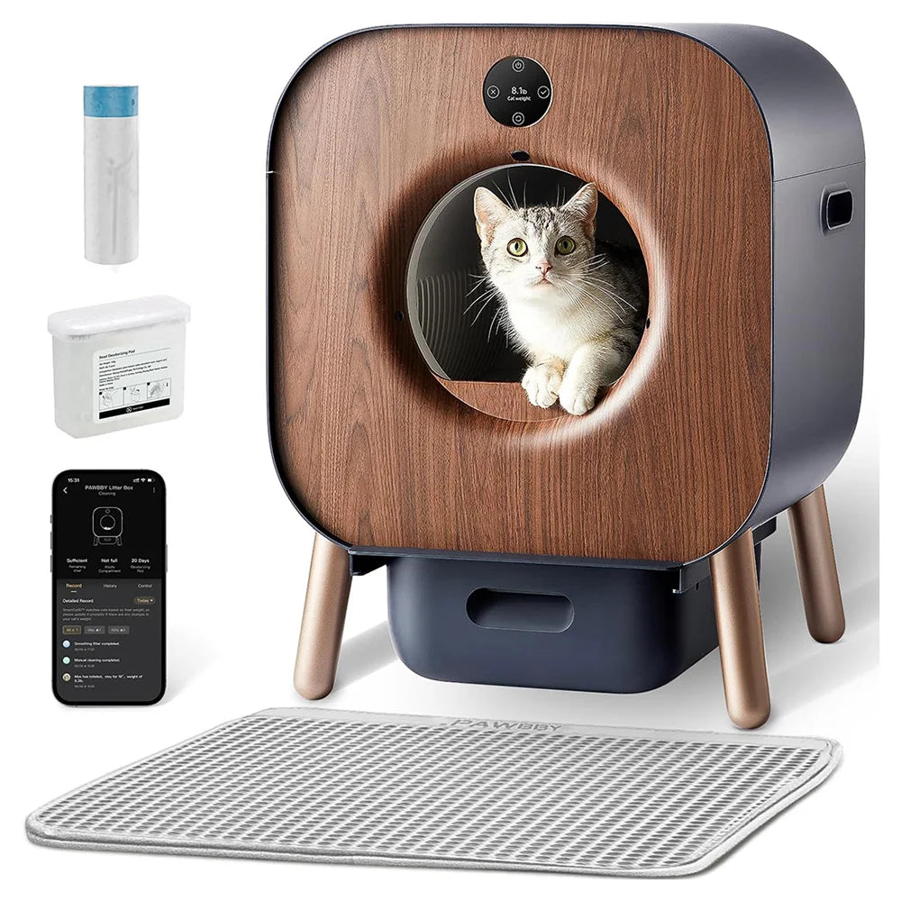 Bac à Litière Automatique Intelligent PAWBBY P1 Ultra