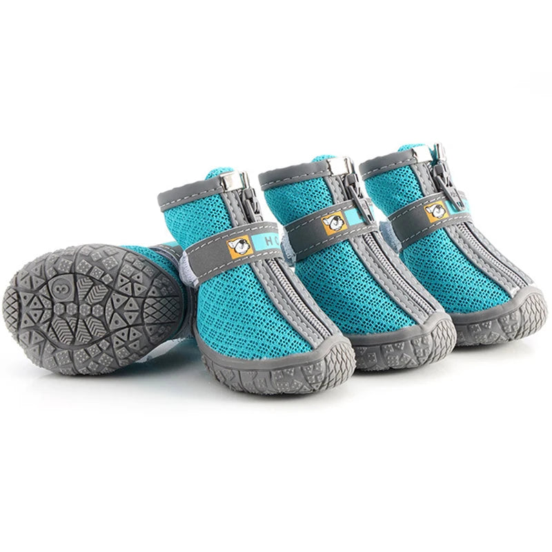 Chaussures Respirantes Antidérapantes pour Chiens (Lot de 4)