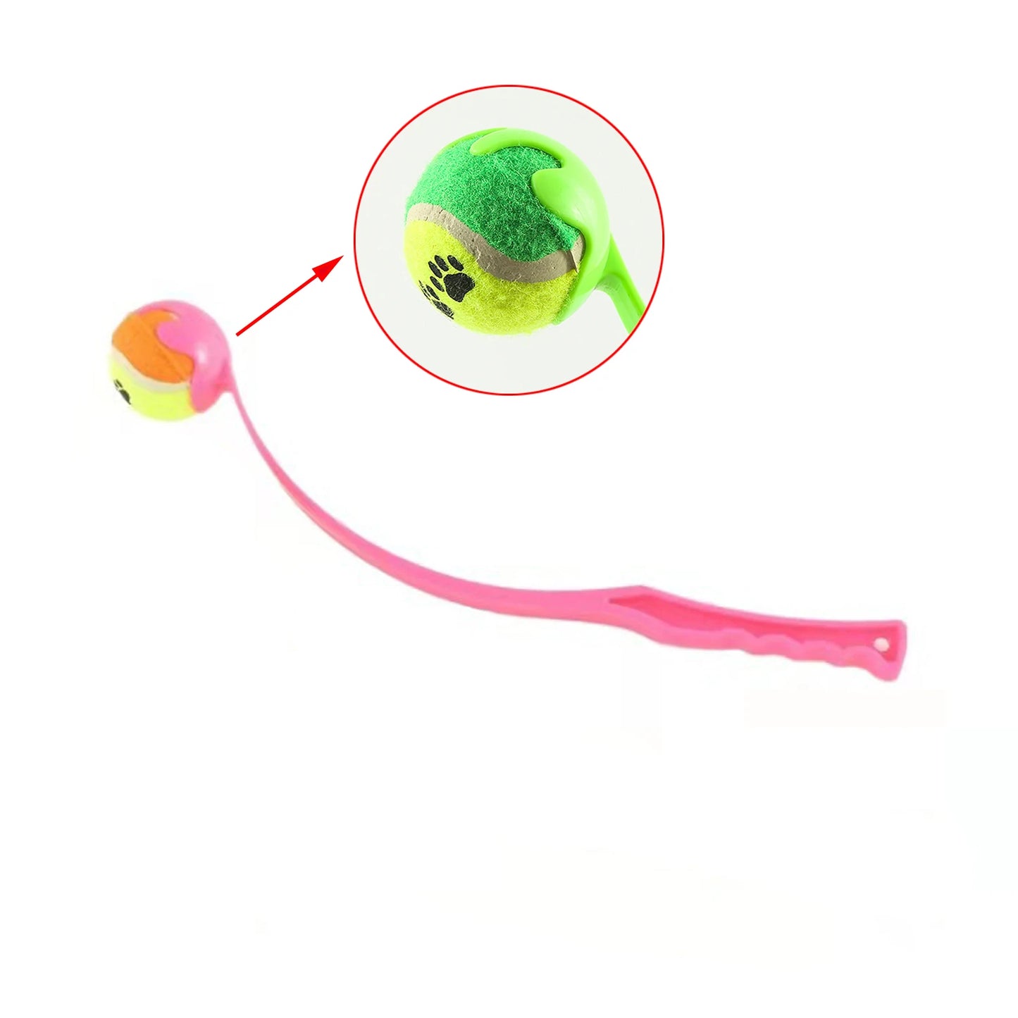 Lanceur de Balle de Tennis pour Chiens